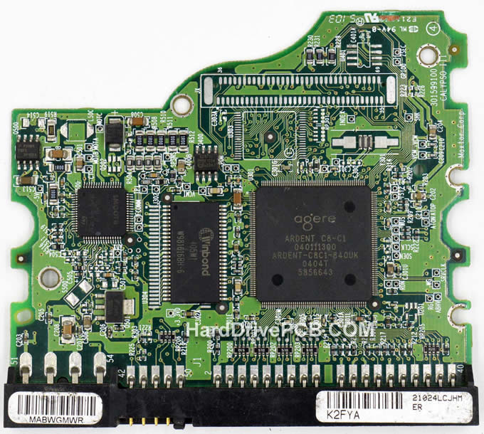 (image for) Maxtor 6Y120L0 PCB 040111300