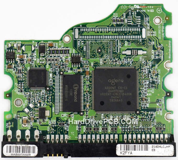 (image for) Maxtor 6Y080L0 PCB 040111300