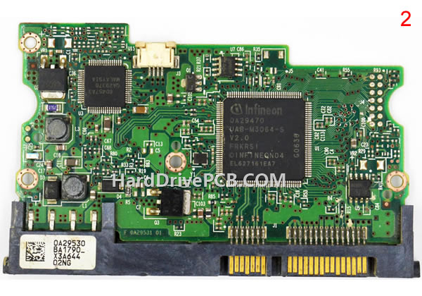 (image for) Hitachi HDT725025VLA380 PCB 0A29470