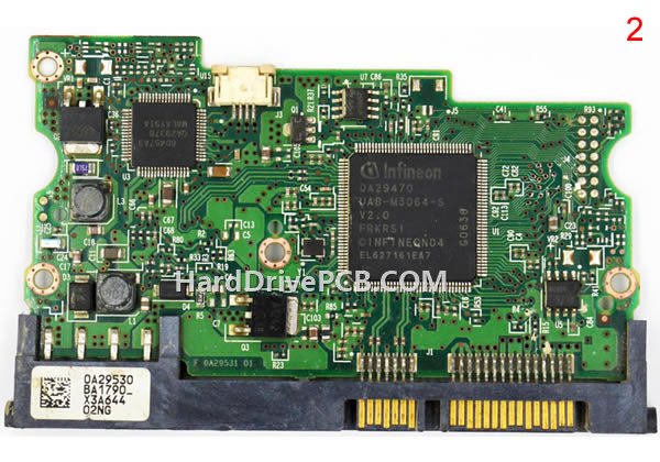 (image for) Hitachi HCS725050VLA380 PCB 0A29470