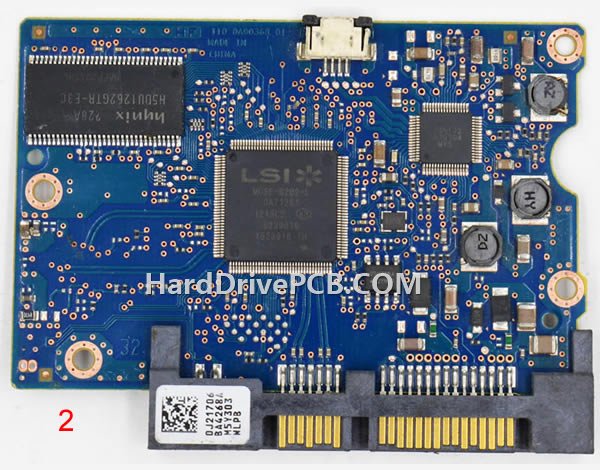 (image for) Hitachi HCS721050CLA362 PCB 0A71261 - Click Image to Close