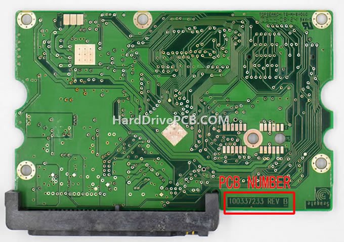 (image for) Seagate ST3300831SCE PCB 100337233