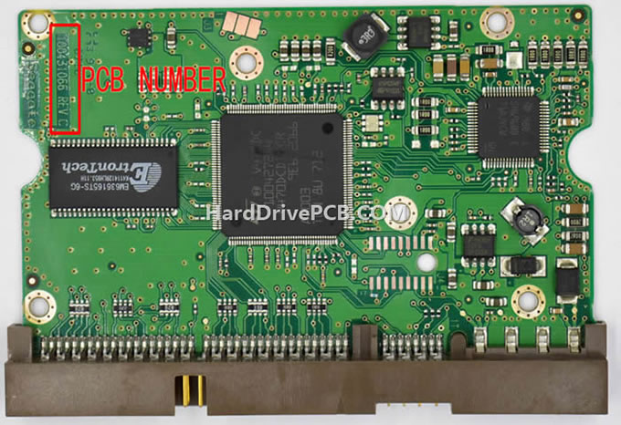 (image for) Seagate STM380215A PCB 100431066
