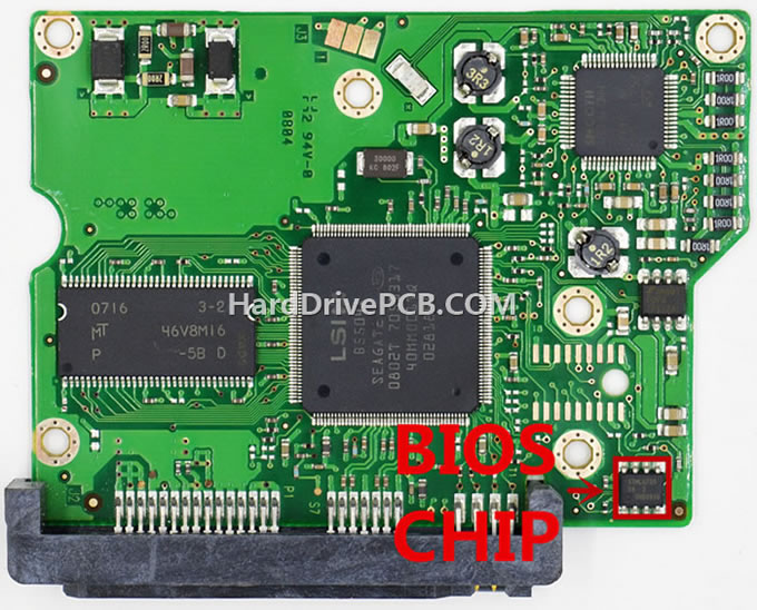 Seagate ST3320613AS PCB 100496208 - Click Image to Close