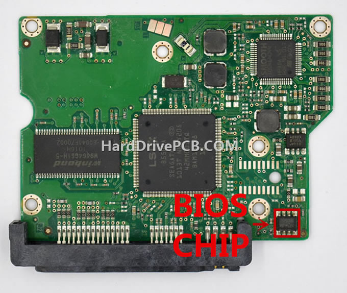 Seagate ST3320613AS PCB 100504364 - Click Image to Close