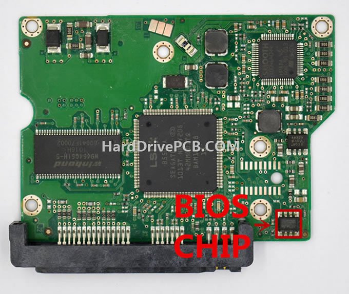 Seagate ST3320813AS PCB 100504364 - Click Image to Close