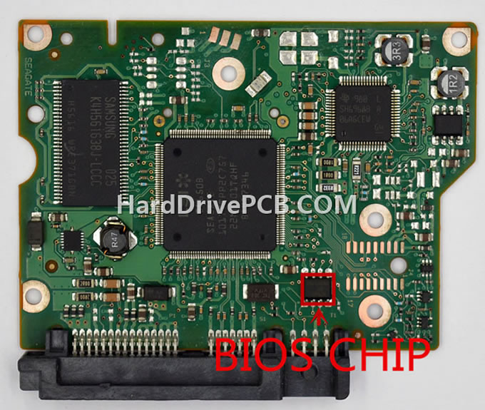 (image for) Seagate ST2000DL001 PCB 100603204 - Click Image to Close