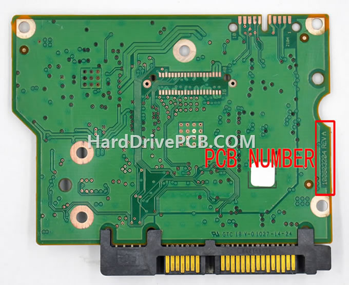 (image for) Seagate ST2000DL001 PCB 100603204 - Click Image to Close