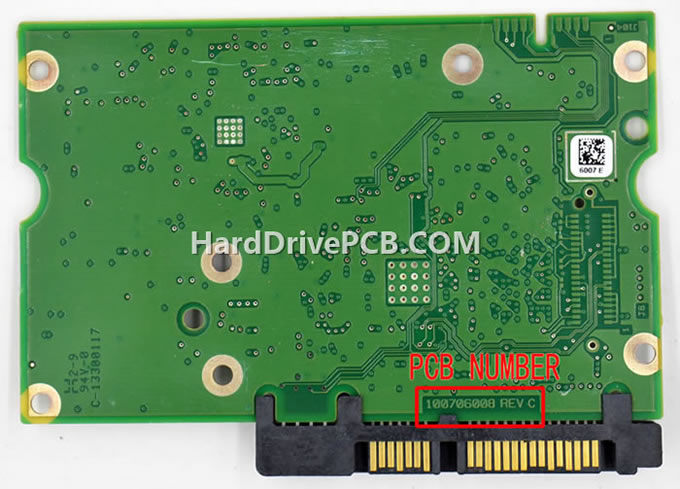 (image for) Seagate ST2000NM0033 PCB 100706008 - Click Image to Close