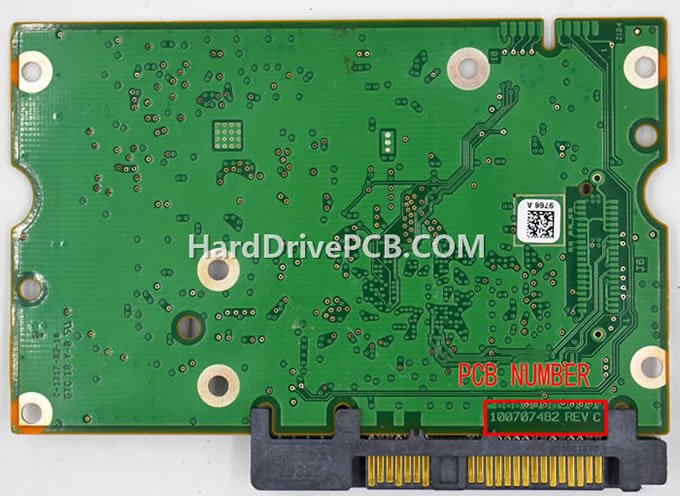 100707482 Seagate PCB - Click Image to Close