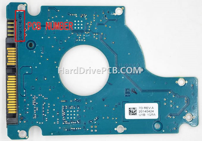 (image for) Seagate ST1500LM006 PCB 100739392