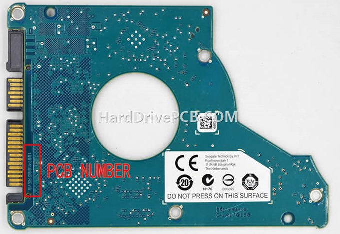 (image for) 100741095 Seagate PCB - Click Image to Close