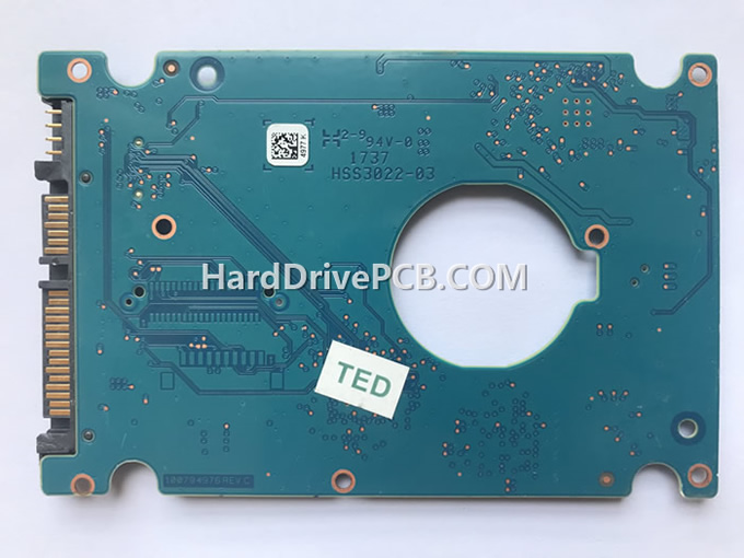 (image for) Seagate ST4000LM024 PCB 100794976 - Click Image to Close