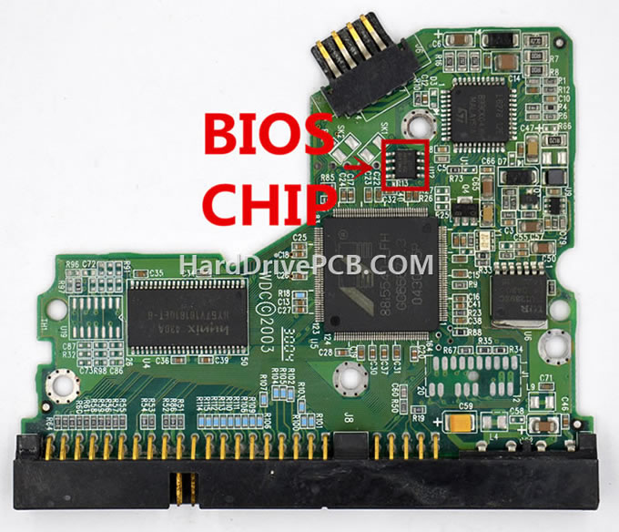 (image for) WD WD400BB PCB 2060-001130-012 - Click Image to Close