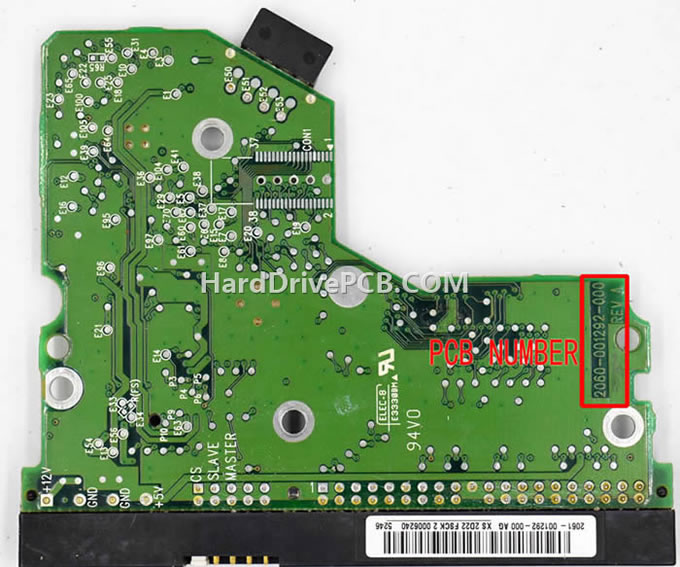 (image for) WD WD400EB PCB 2060-001292-000