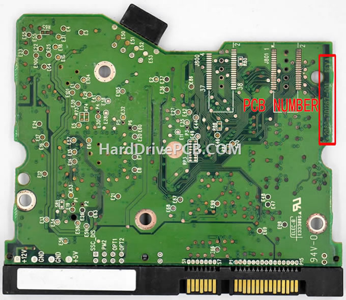 (image for) WD WD2500JD PCB 2060-701267-001 - Click Image to Close