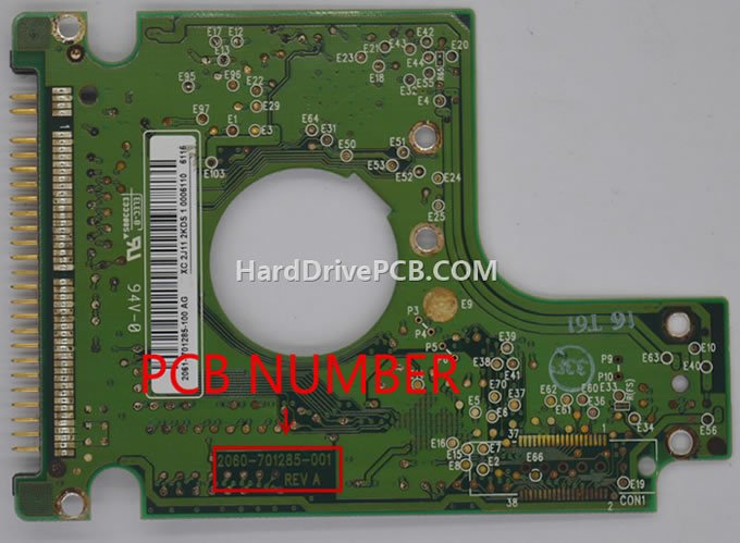 (image for) WD WD800VE PCB 2060-701285-001