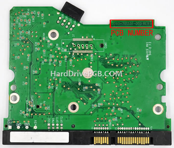 (image for) WD WD2500JD PCB 2060-701336-003 - Click Image to Close