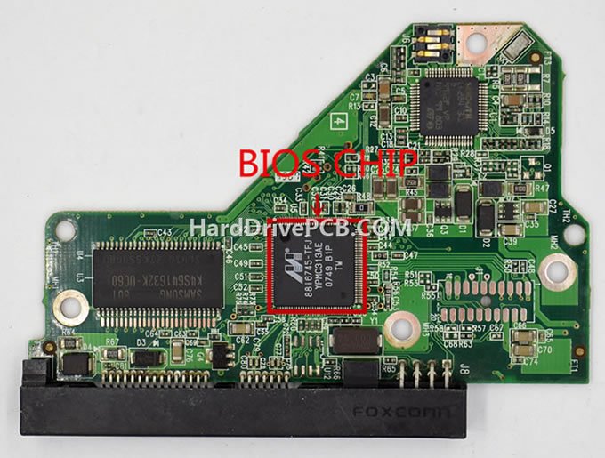 2060-701444-004 WD PCB - Click Image to Close