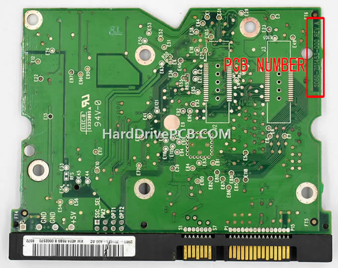 (image for) WD WD1500AHFD PCB 2060-701453-000