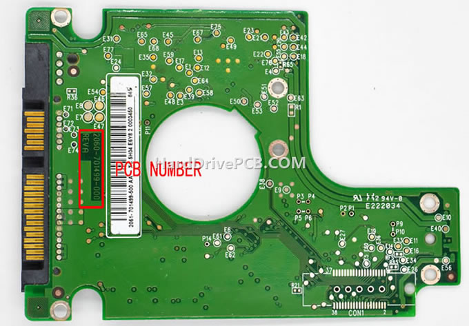 (image for) WD WD1200BEVS PCB 2060-701499-000