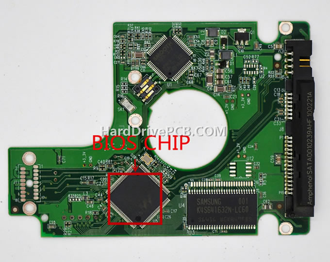 WD WD3200BEVT PCB 2060-701499-005 - Click Image to Close