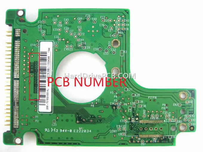 (image for) WD WD1200BEVE PCB 2060-701532-000