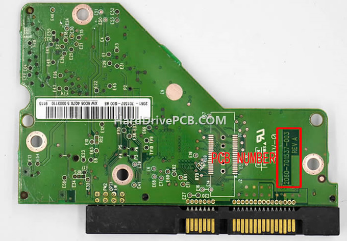 (image for) WD WD3200AVJS PCB 2060-701537-003 - Click Image to Close
