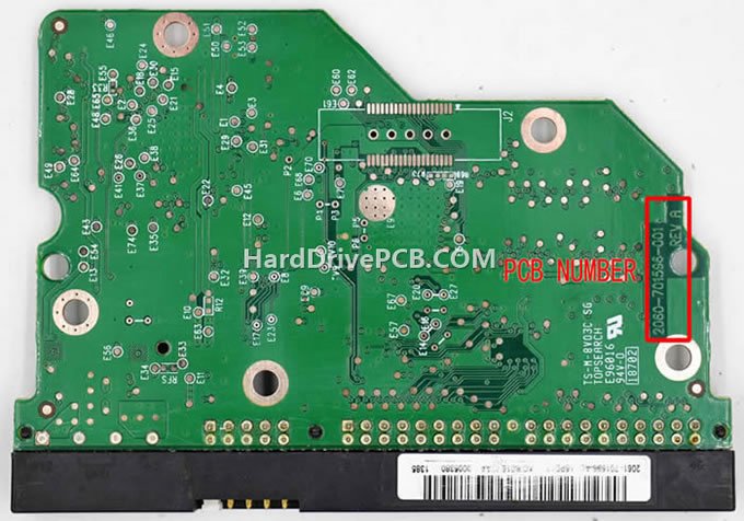 (image for) 2060-701596-001 WD PCB