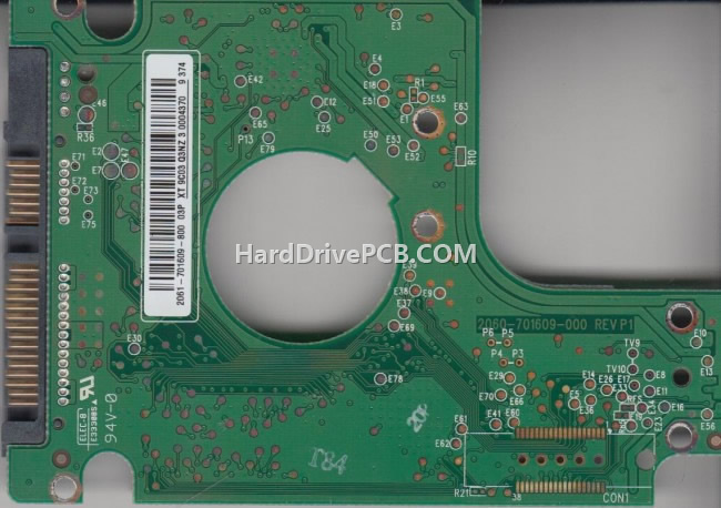 WD WD3200BEVT PCB 2060-701609-000 - Click Image to Close