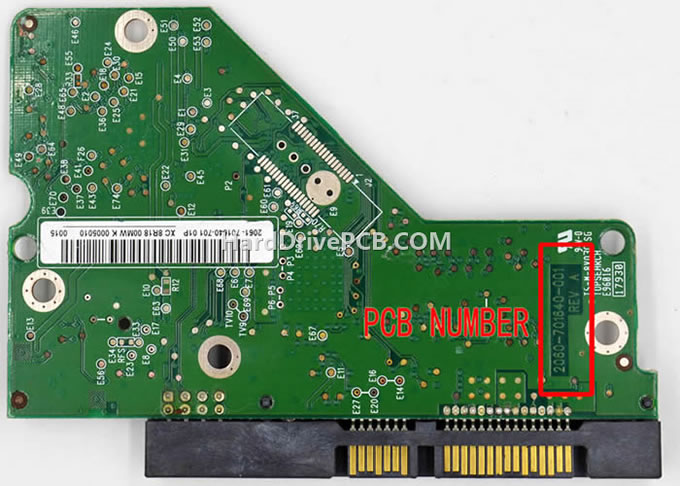 (image for) 2060-701640-001 WD PCB
