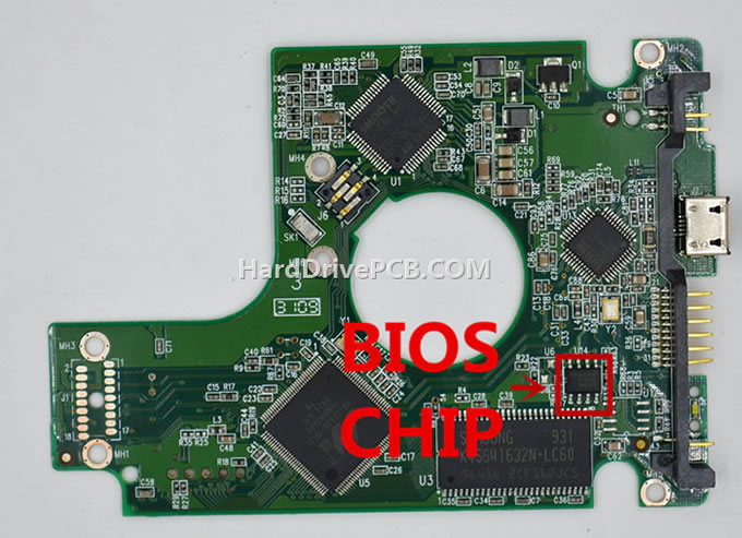 (image for) 2060-701650-000 WD PCB