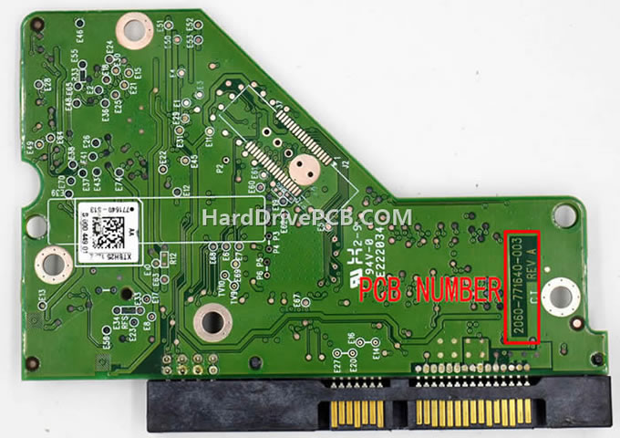 (image for) 2060-771640-003 WD PCB - Click Image to Close