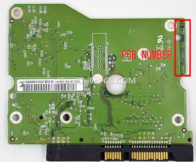 (image for) 2060-771642-001 WD PCB