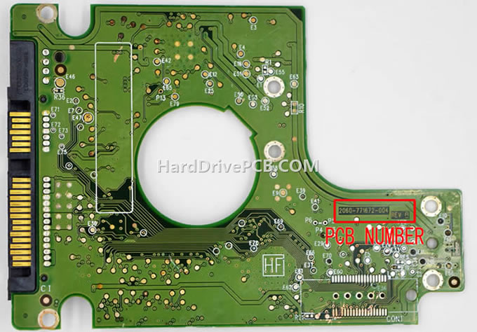 (image for) 2060-771672-004 WD PCB