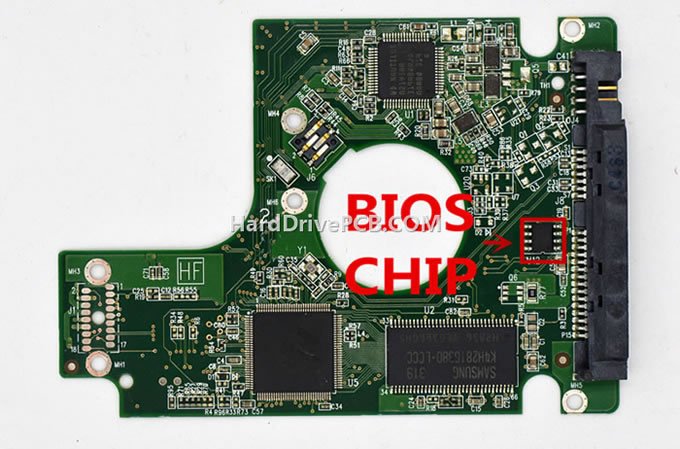 WD WD3200BPVT PCB 2060-771820-000 - Click Image to Close