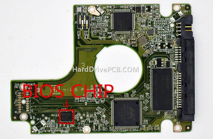 WD WD3200BPVT PCB 2060-771823-000 - Click Image to Close