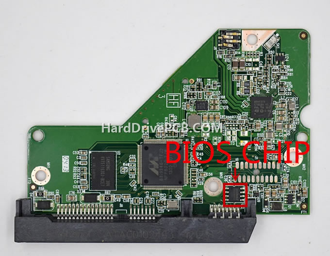 (image for) WD WD30EZRX PCB 2060-771824-003 - Click Image to Close