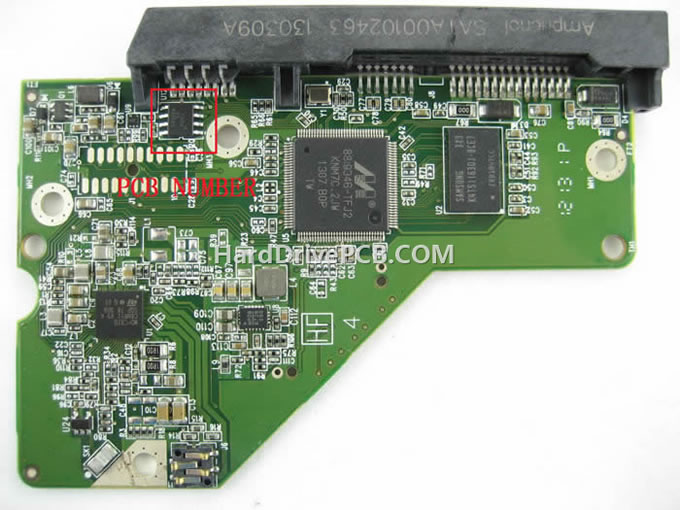 (image for) WD WD3200AZDX PCB 2060-771824-005 - Click Image to Close