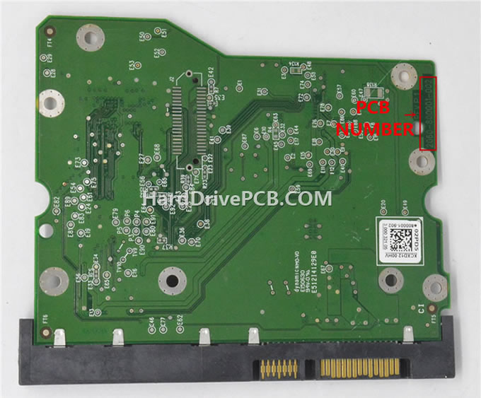 (image for) 2060-800001-002 WD PCB