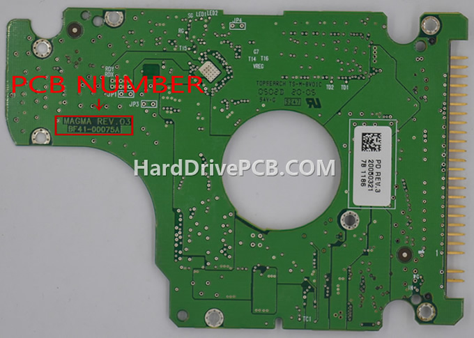 (image for) BF41-00075A Samsung PCB - Click Image to Close
