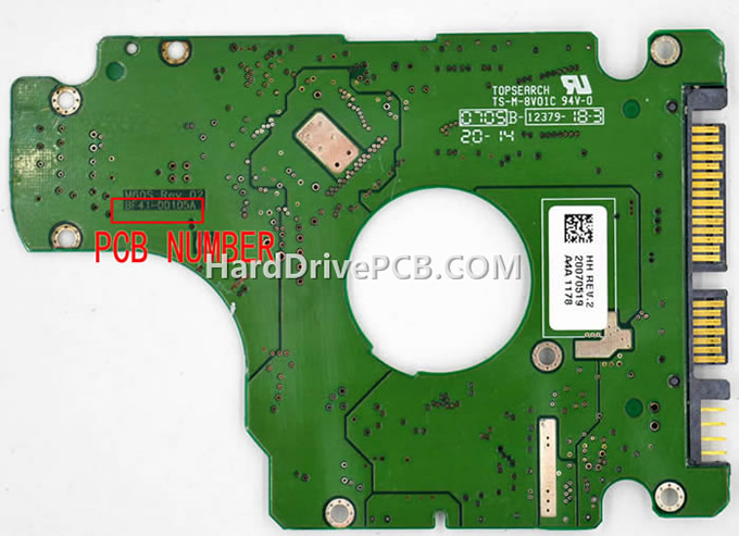 (image for) BF41-00105A Samsung PCB - Click Image to Close