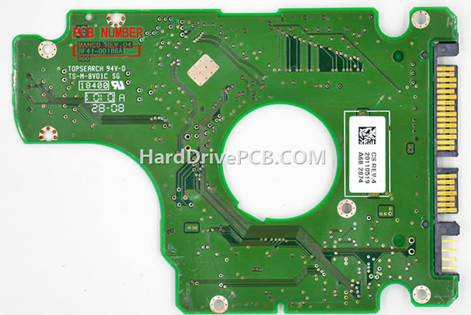 (image for) BF41-00186A Samsung PCB - Click Image to Close