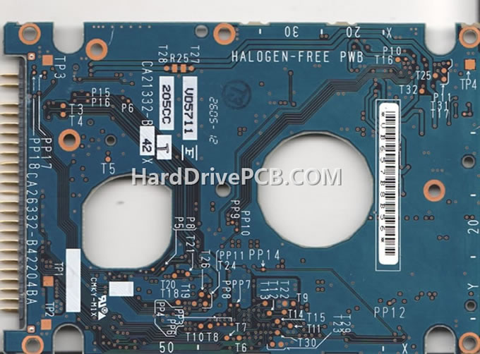 (image for) Fujitsu MHV2040AH PCB CA26332-B42204BA