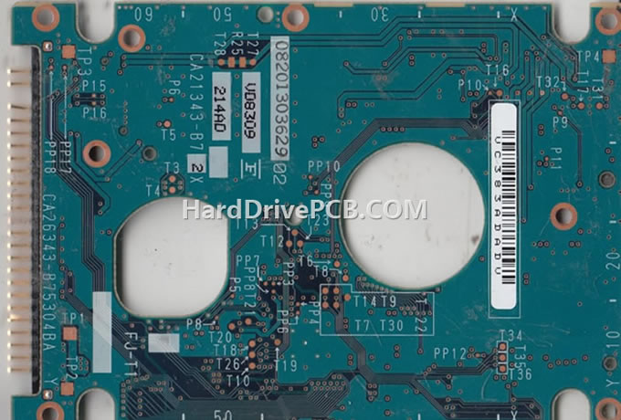 (image for) Fujitsu MHW2040AT PCB CA26343-B75304BA