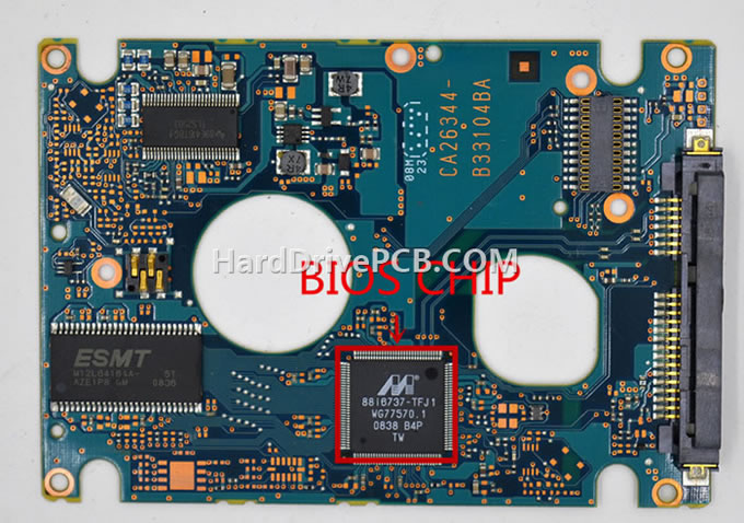(image for) Fujitsu MPB3064AT PCB CA26344-B33104BA - Click Image to Close