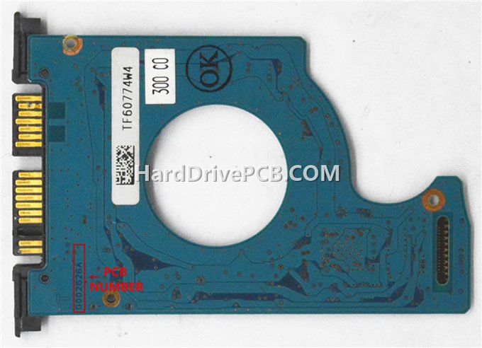 G002626A Toshiba PCB - Click Image to Close