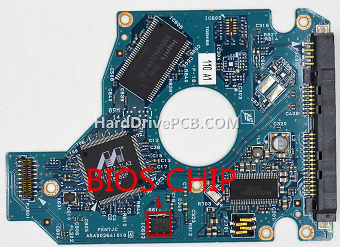 (image for) Toshiba MK1655GSX PCB G002641A