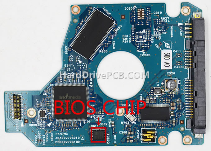 (image for) Toshiba MK1665GSXV PCB G002706A