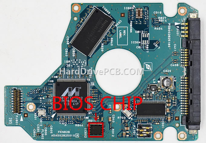 (image for) Toshiba MK1676GSX PCB G002825A